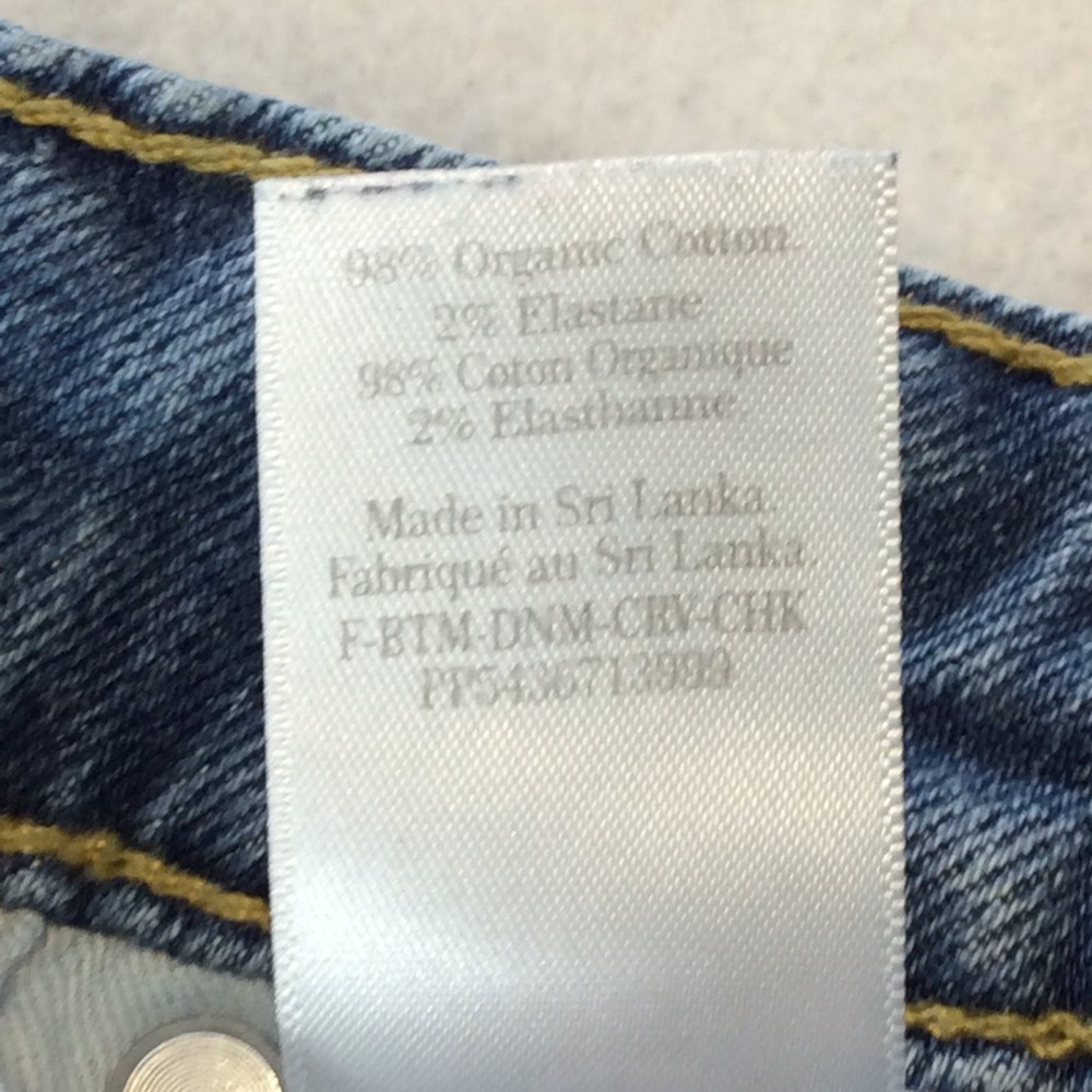 Everlane Women's Plus Straight Leg Blue Jeans waist 33 gently used #319 - Picture 4 of 9